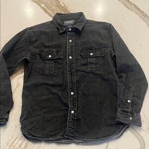 Bonobos Charcoal Casual Button Down Shirt